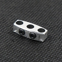 Hot Racing Aluminum Case 12-14 Gauge Wire Guard Clamp Type B Silver (YA-0487SV) Yeah Racing