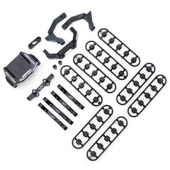 Yeah Racing Aluminum Suspension and Steering Performance Upgrade Kit For Yokomo YD2 YD2S Black (YKYD-S02BK) Yeah Racing