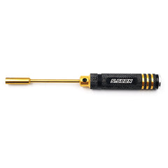 Yeah Racing Aluminum 5.5mm Lock Nut Driver Black Gold (YT-0191) Yeah Racing