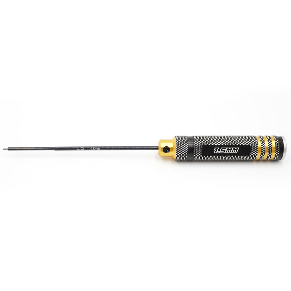 Yeah Racing Aluminum 1.5mm Allen Hex Driver Tool Black Gold (YT-0183) Yeah Racing