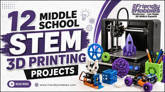 12 Easy 3D Printing Projects for Middle School STEM Classes