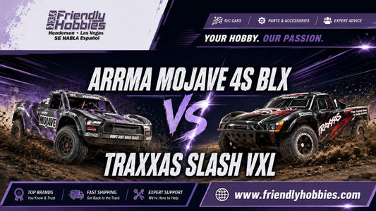 ARRMA Mojave 4S BLX vs Traxxas Slash Brushless: Which RC Truck Is Better?