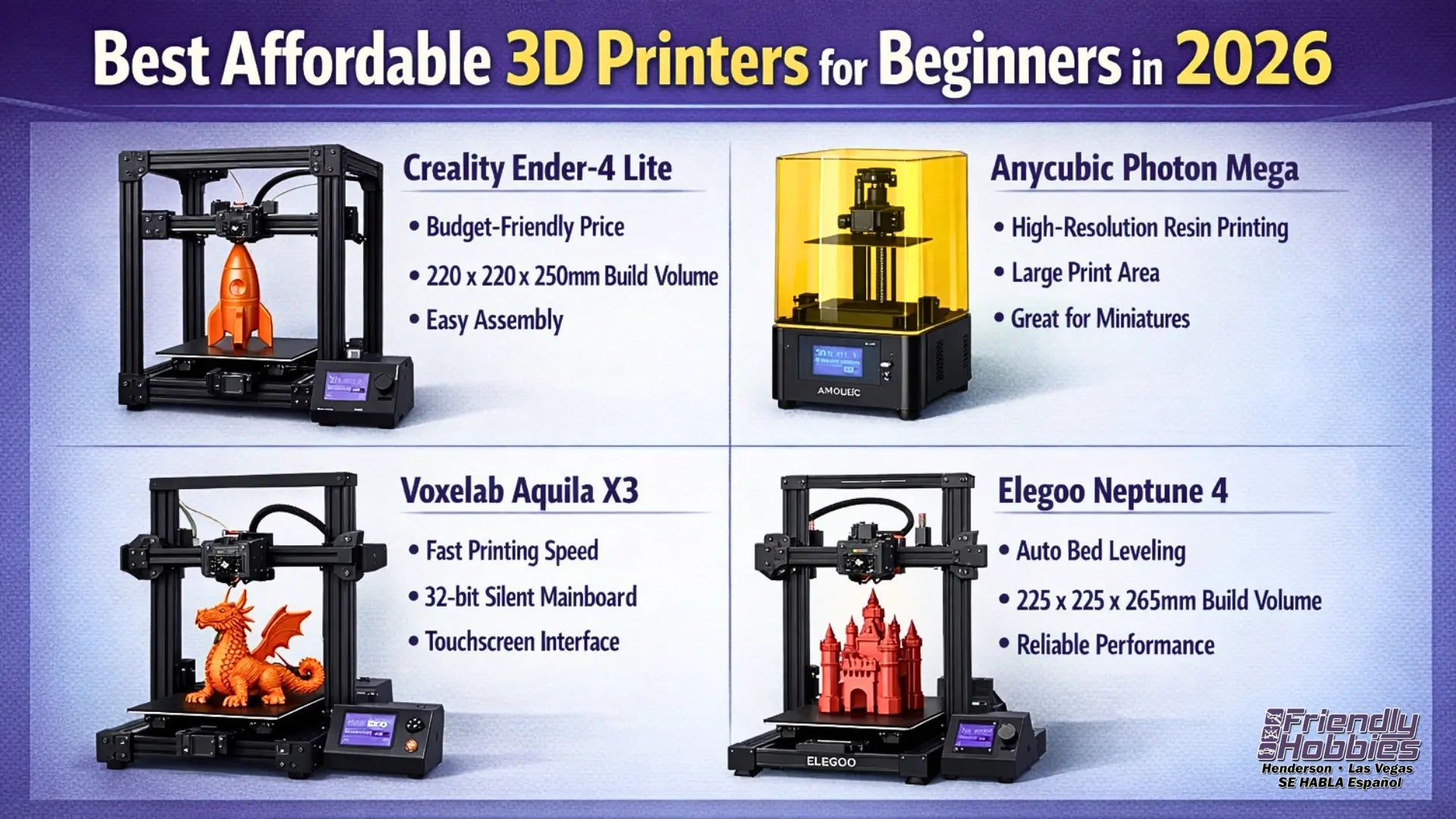 Best Affordable 3D Printers for Beginners in 2026 (Under $300 ...
