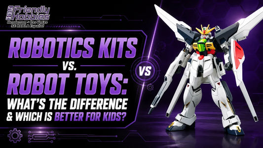 Robotics Kits vs. Robot Toys: What’s the Difference & Which Is Better for Kids?