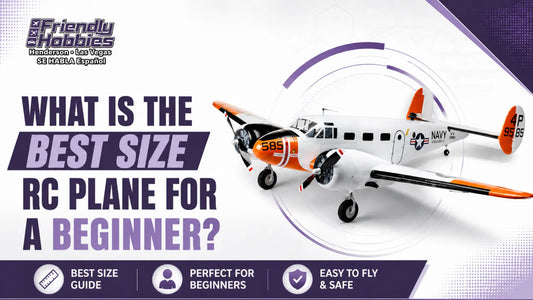 What is the best size RC plane for a beginner?