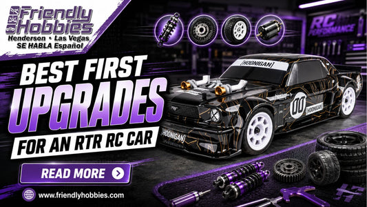 Best First Upgrades for an RTR RC Car: Tires, Servo, Battery, and Motor