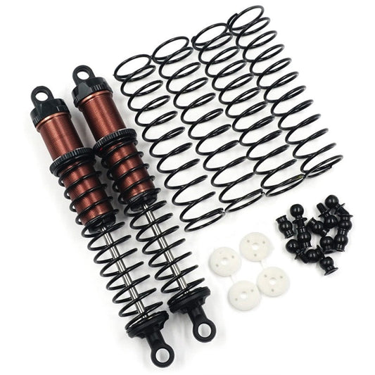 Yeah Racing Aluminum Big Bore Go 110mm Damper 2Pcs for 1/10 RC Off Road Car Black (YEA-BBG-0110BK) Yeah Racing