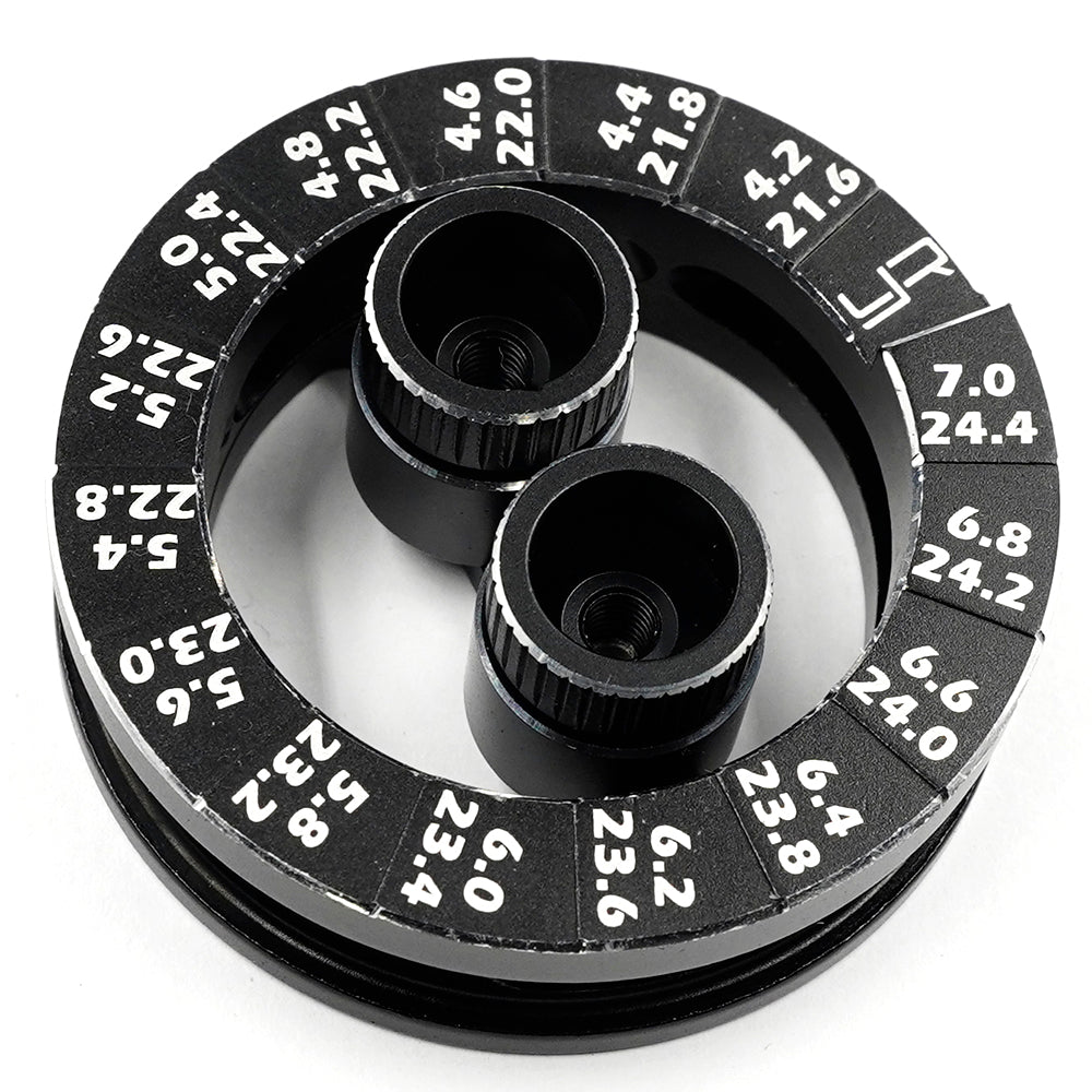 Yeah Racing Aluminum Round Droop Gage for 1/10 RC CAR (YT-0225BK) Yeah Racing