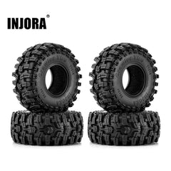 INJORA Swamp Stomper 1.0" 58*24mm S5 Crawler Tires for 1/24 1/18 RC Crawlers (4) (T1015)