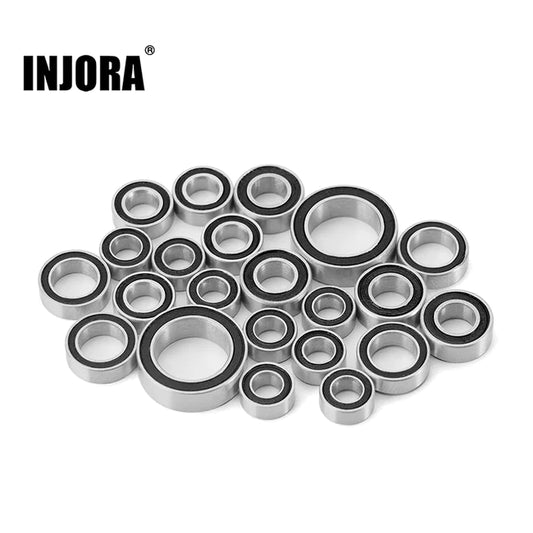 INJORA Sealed Steel Bearing Kit (22 pcs) for 1/18 TRX4M (4M-03)
