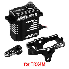 INJORA Coreless High Torque Micro Servo for 1/18 TRX4M (INJS11-4MBK)