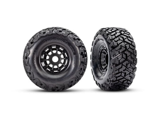 Traxxas T&W BLK WHL MAXX SC TIRES (L&R) (10272)