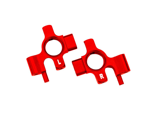 Red Aluminum Steering Blocks (L&R) TRAXXAS