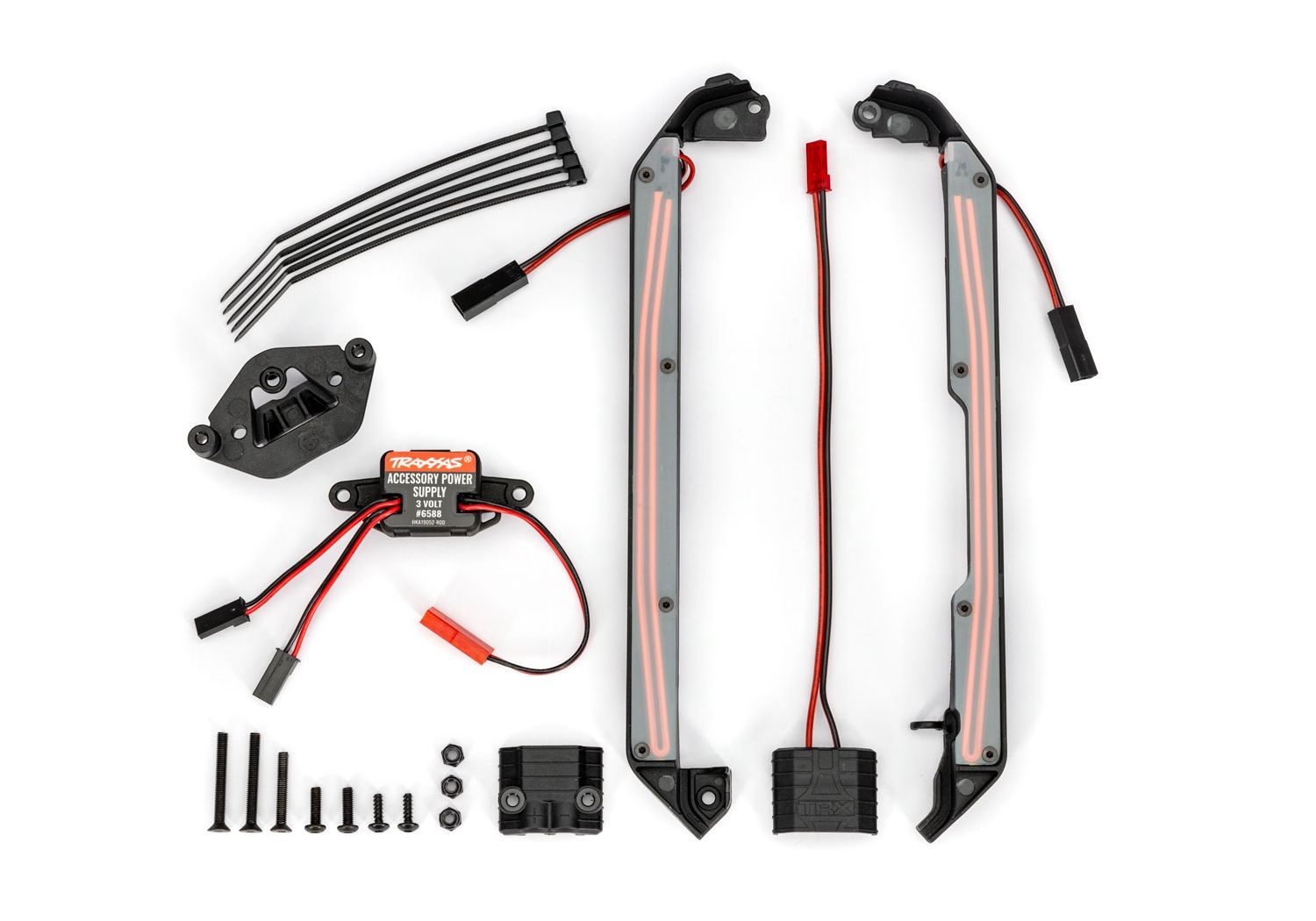 Traxxas 4-Tec Red Underbody LED Light Kit (TRA10590-RED) TRAXXAS