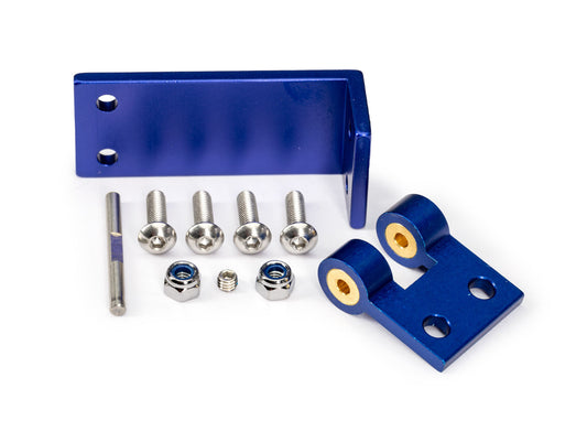 Traxxas Blue Aluminum Rudder Mount w/ Hardware TRAXXAS