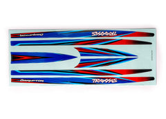 Traxxas Disruptor Hull Blue Decal Set (10698-Blue) TRAXXAS
