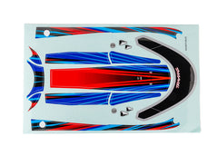 Traxxas Disruptor Hatch Blue Decal Set (10699-Blue) TRAXXAS