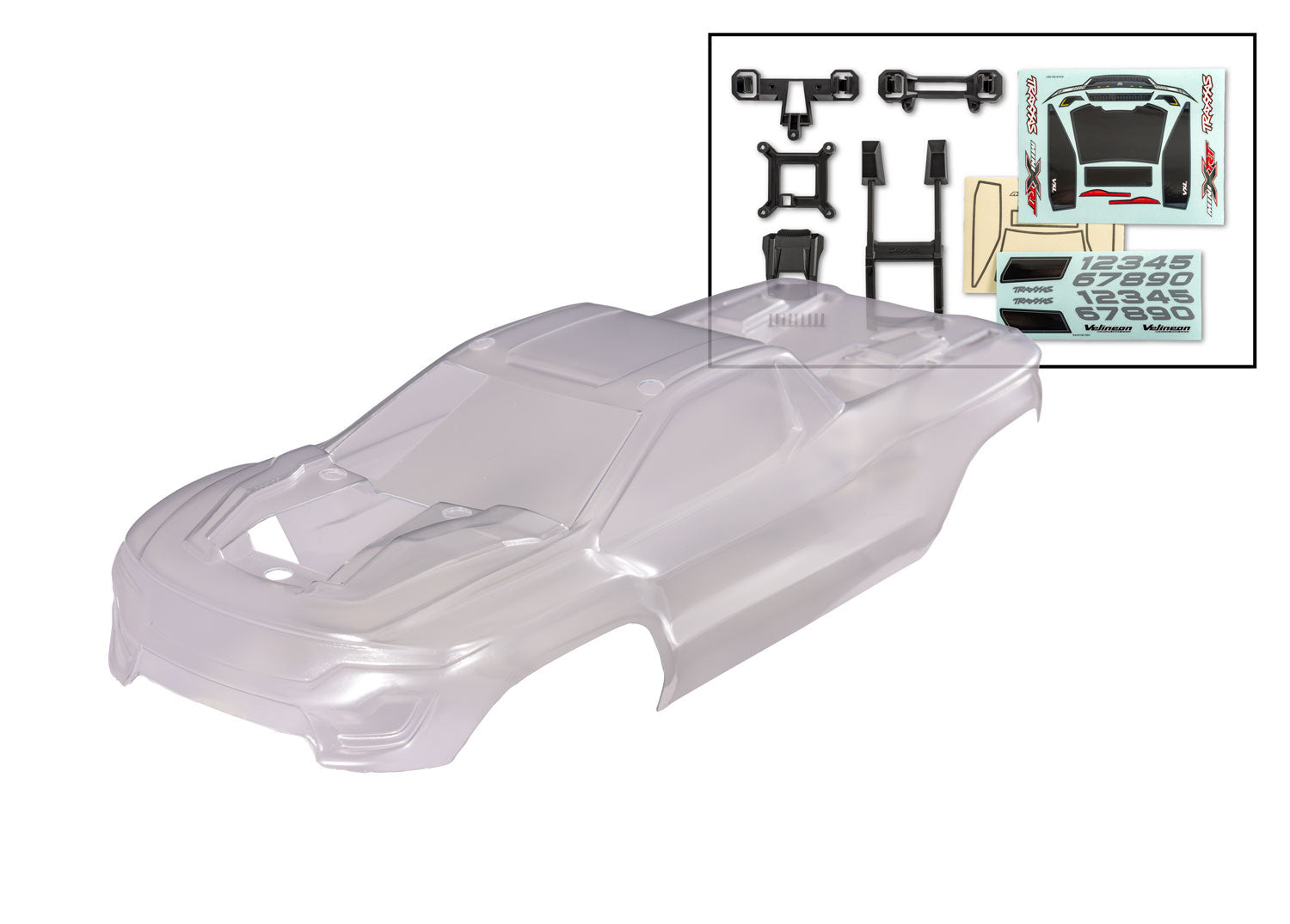 Mini XRT Clear Body TRAXXAS