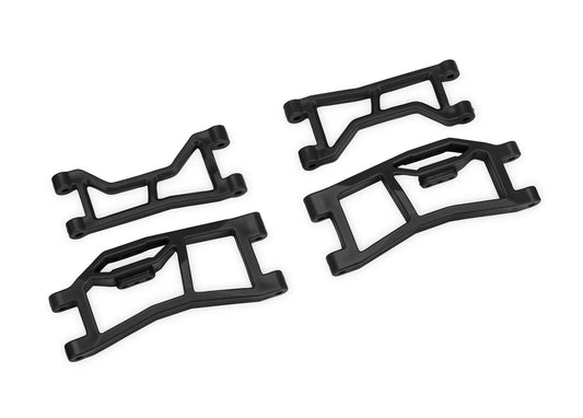 Traxxas Black WideMaxx Rear Upper & Lower HD Suspension Arms (10727-BLK)