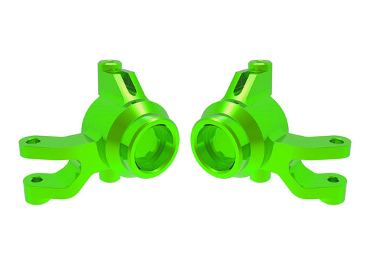 Green Aluminum Steering Blocks (L&R) TRAXXAS