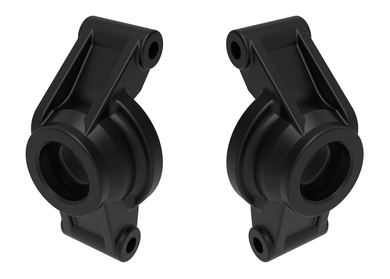 Traxxas Black Stub Axle Carriers (L&R) TRAXXAS