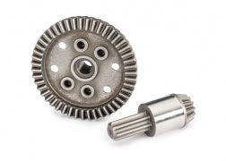 Traxxas Ring gear, differential, 47-tooth/ pinion gear, differential, 12-tooth (10779)