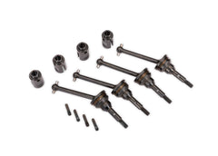 Steel CV Driveshaft Assemblies & Drive Cups (4) TRAXXAS