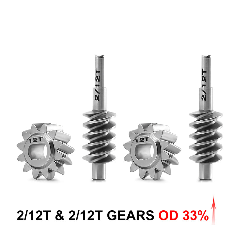 INJORA Axle Worm Gear Set Pairs For 1/30 SCX30 INJORA