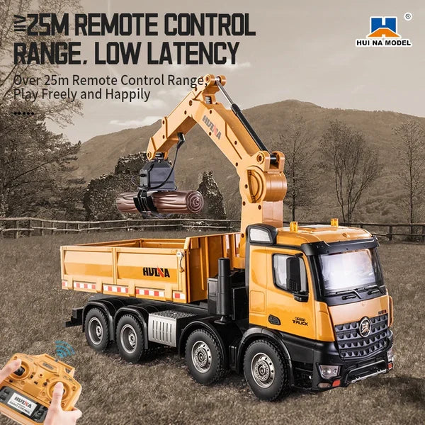 1:14 9ch RC grapple dump truck 1538 RC PRO