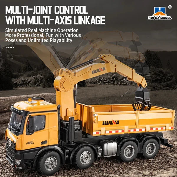 1:14 9ch RC grapple dump truck 1538 RC PRO