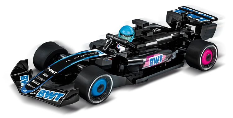 COBI BWT Alpine F1 Team Race Car: Set #1684 COBI