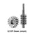 INJORA Axle Worm Gear Set for 1/30 SCX30 INJORA