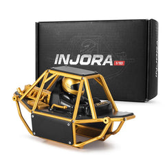 INJORA Moonbit Nylon Tube Buggy Body Kit for 1/18 RC Crawler TRX4M INJORA