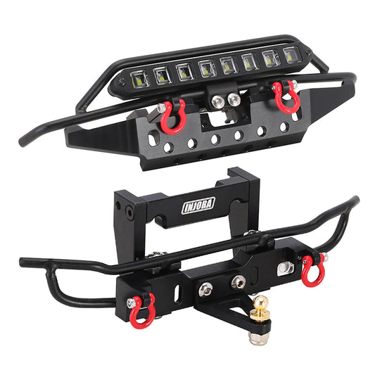 INJORA Metal Front Rear Tube Bumpers with Y wire for 1/18 TRX4M Bronco (4M-43) INJORA