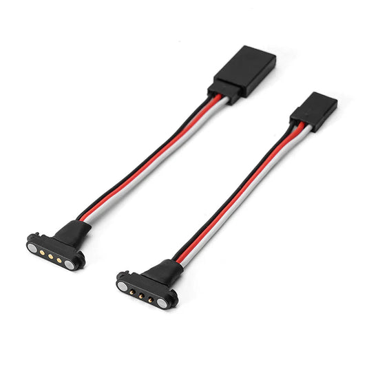 INJORA Magnetic Snap-on JR Extension Cable for RC Models INJORA