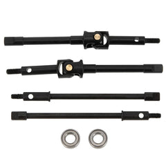 MEUS Racing Universal Joint Drive Shaft Cross Knot CVD Drive Kit for SCX24 Stock Straight Axles C10 JEEP Heli Direct