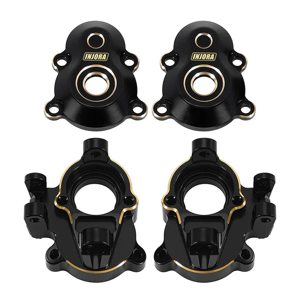 INJORA Brass Steering Knuckles for 1/18 Redcat Ascent-18 APEX Scout II Brushless INJORA