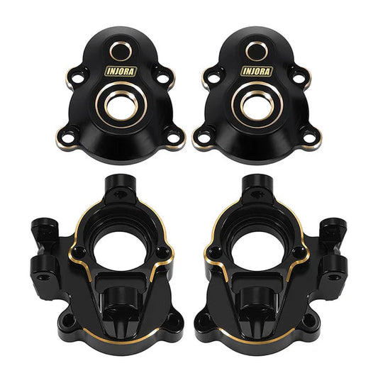 INJORA Brass Steering Knuckles for 1/18 Redcat Ascent-18 APEX Scout II Brushless INJORA