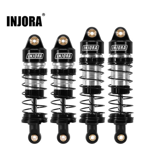 INJORA: 4PCS Aluminum Oil Shocks for 1/24 Buggy Losi Micro-B