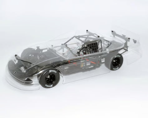 1RC Racing Asphalt Late Model 1/18 Brushless RTR 2WD Oval Racer (Black) w/2.4GHz Radio, Battery & USB Charger Amain Hobbies