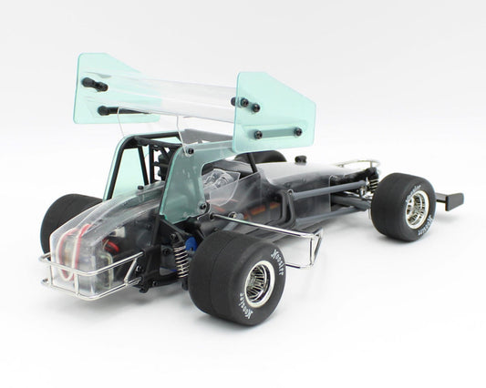 1RC Racing Super Modified 1/18 Brushless RTR 2WD Oval Racer (Clear) w/2.4GHz Radio, Battery & Charger Amain Hobbies