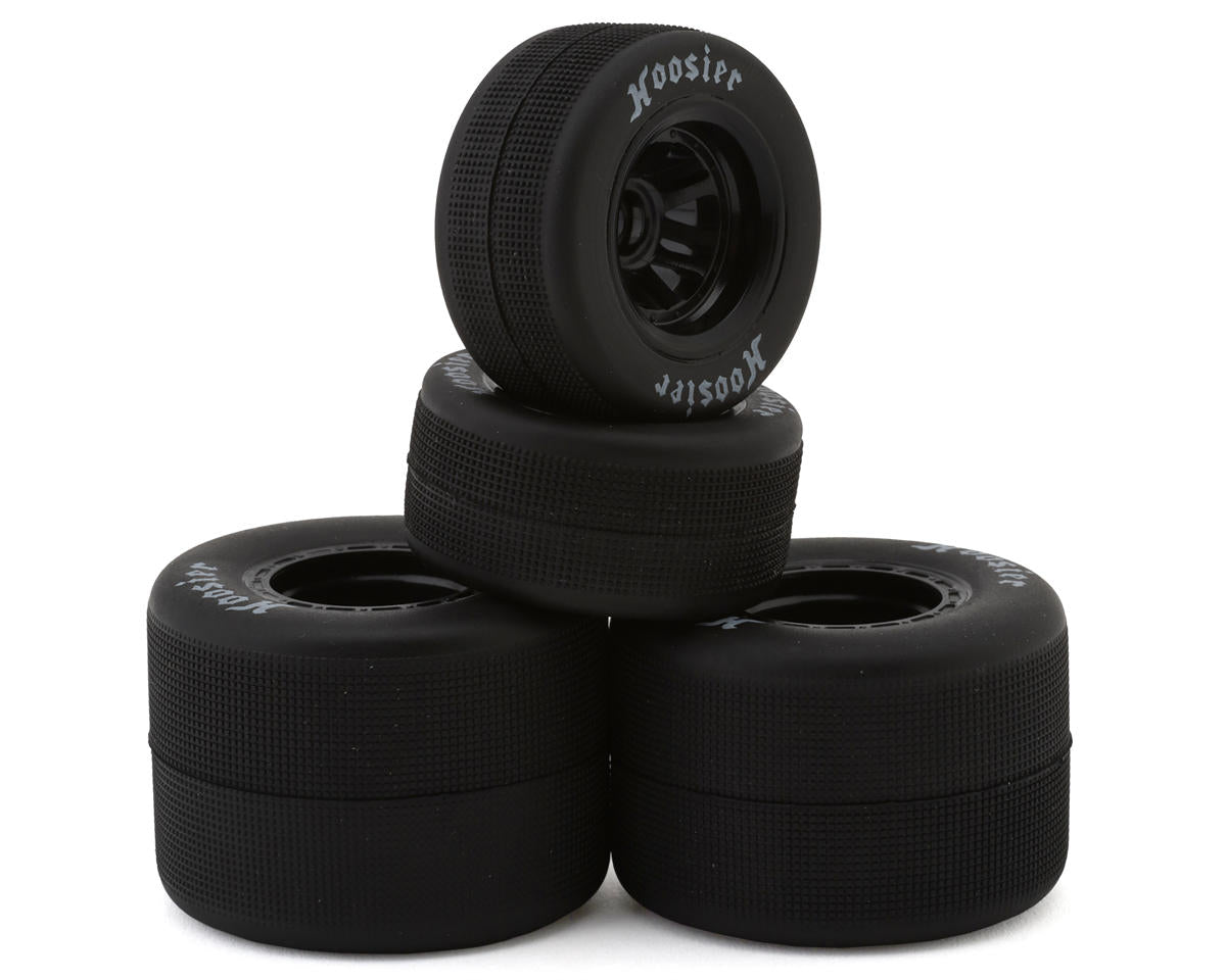1RC Racing 1/18 Asphalt Sprint Car Tires (Black) (4) (Front & Rear) (Soft) Amain Hobbies