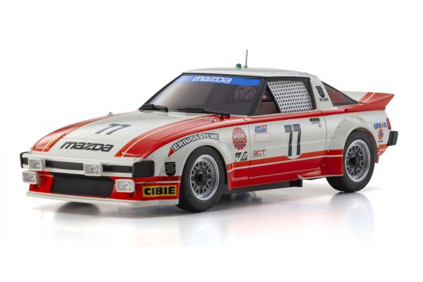 MINI-Z RWD MR-04 readyset MAZDA SAVANNA RX-7 (SA22C) "1979 DAYTONA CAR No.77" 32365R Kyosho America
