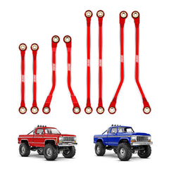 INJORA CNC Aluminium High Clearance Links Set for 1/18 TRX4M High Trail K10 F150 (4M-73)