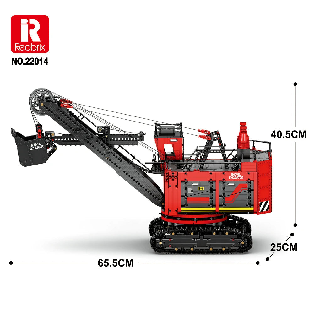 Reobrix Front shovel rope excavator（Remote Control) IMEX