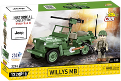 COBI JEEP Willys MB Vehicle : Set #2296 COBI