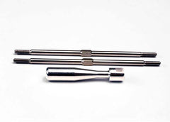 Traxxas: Turnbuckles, Titanium 105mm (2) (2339X) TRAXXAS