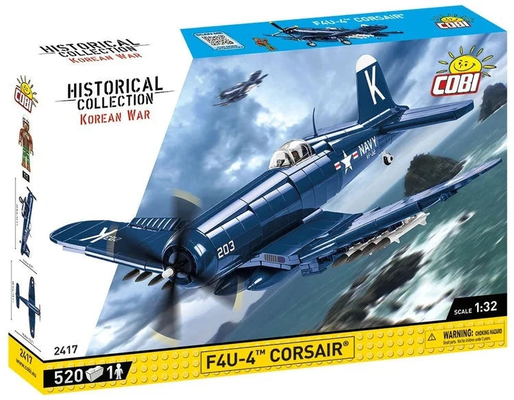 COBI F4U-4 Corsair Plane: Set #2417 COBI