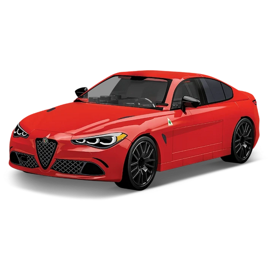 COBI Alfa Romeo Giulia Quadrifoglio Red Car: Set #24604 COBI