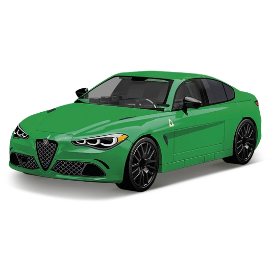 COBI Alfa Romeo Giulia Quadrifoglio Green Car: Set #24605 COBI